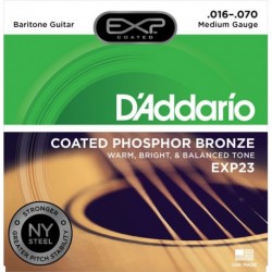 D'Addario EXP23 Coated Phosphor Bronze