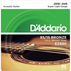 D'Addario EZ890 85/15 Great American Bronze RW