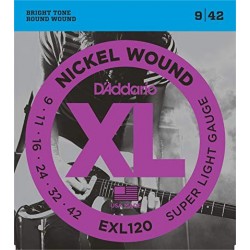 D'Addario EXL120 Nickel Round Wound