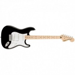 Fender Affinity Series® Stratocaster®, Maple Fingerboard, White Pickguard, Black